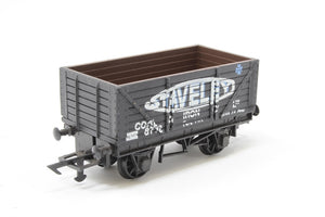 12126 GRAFAR  12 ton 7 plank open wagon "STAVELEY"- UNBOXED
