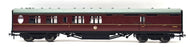 34-453 BACHMANN Thompson brake 2nd in BR maroon with roundal.- BOXED