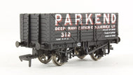 37-101 BACHMANN 7 Plank Wagon "PARKEND COLLIERIES LTD." 312 - BOXED