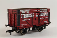 37-178 BACHMANN 7-plank wagon with coke rail "Stringer and Jagger" Clayton. - BOXED