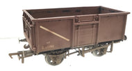 37-228 BACHMANN 16 Ton Steel Mineral Wagon BR Weathered Brown with Top Flat Doors B69190 - BOXED