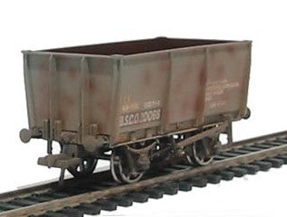 37-401 BACHMANN 16 Ton slope sided steel tippler wagon 