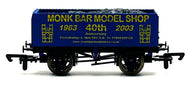 B175 DAPOL "MONK BAR MODEL SHOP 4oth ANNIVERSARY"  7 plank wagon - Boxed