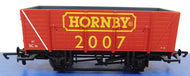 R6362 HORNBY 9 Plank Wagon - 2007 Hornby Year Wagon  - BOXED