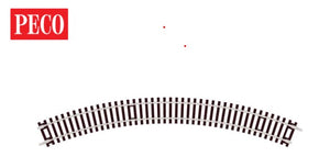 ST-221 PECO  1st Radius double curve nickel silver rail - identical to Hornby R605