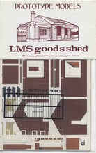 46M6 PROTOTYPE MODELS  LMS Goods Shed at Uppingham - card building kit - OO gauge