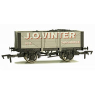 4F-051-019 DAPOL 5 plank "J. O. Vintner" open wagon with coal load