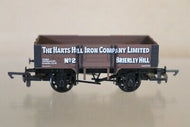 54377-4 GMR (AIRFIX) 5 Plank wagon "Harts Hill Iron Co. Ltd.", Brierley Hill. no. 2 - BOXED