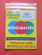 MM-8203 MODELMASTER Transfers for Parkside Dundas kit PC60 - BR Ale Pallet Wagon