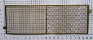 SLF014 SCALE LINK  1.5mm Square & 2.5mm Diamond Mesh - etched brass - OO Gauge