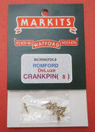 MCRNKPDL8 MARKITS Romford Crankpins deluxe - Pack of 8