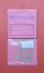 P2028 PERSEVERANCE Coupling Rods 8ft-6in Fluted/Plain