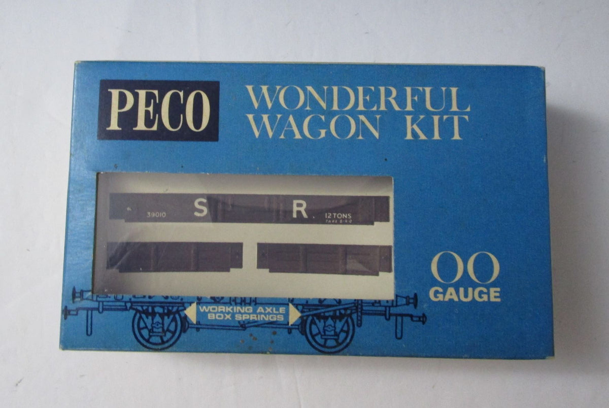 R62/3s PECO 3 Plank Wagon "S.R." Simplex Couplings UNMADE KIT my british model trains