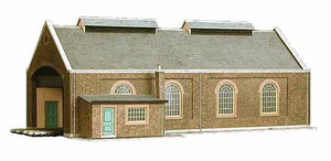 SQA5 SUPERQUICK  Double Track Engine Shed Card Kit