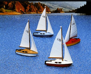 NOC-10710 NOCH Sail Boat (contains one sail boat)- OO Gauge