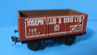 12114-K01 GRAFAR 7 Plank Open Wagon "JOSEPH ELLIS & SONS" KADEE - UNBOXED