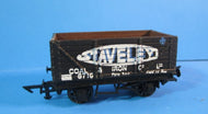 GF-12126 GRAFAR 7 Plank open wagon "STAVELEY" - OO Gauge - UNBOXED