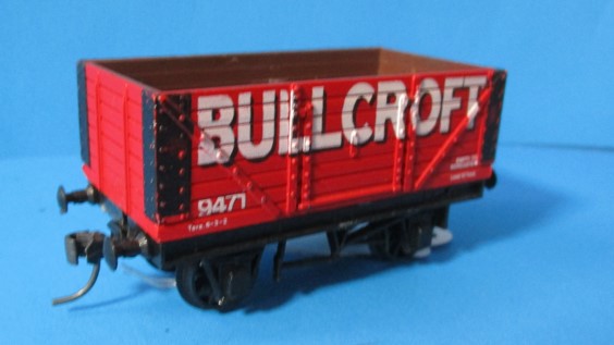 12133-K01 GRAFAR 7 Plank Open Wagon 'Bullcroft' KADEE - UNBOXED