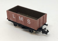 GF-2101 GRAHAM FARISH 7 Plank LMS open wagon 313154 - metal wheels - UNBOXED N Gauge