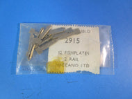 HD-2915 HORNBY DUBLO Rail Joiners - 2 rail - pack of 12