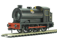 30921 BACHMANN Junior Saddle Tank No.8 BR Lined Black Early Emblem, DCC Ready. 8-pin socket  - BOXED