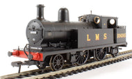 31-165-DCC BACHMANN L&YR 2-4-2T 10695 LMS Black - DCC FITTED - BOXED