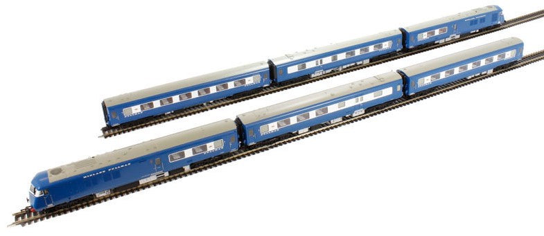 32-255DC Bachmann Class 251 Blue Pullman 6 car Midland set in Nanking blue. DCC Fitted - BOXED