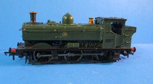31-901A BACHMANN Class 57XX 0-6-0 Pannier Tank Locomotive 8700 in GWR Green Livery with 'Shirtbutton' Monogram - UNBOXED