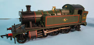 32-125 BACHMANN Class 45xx 2-6-2T Prairie tank 4566 in BR lined green with late crest - UNBOXED