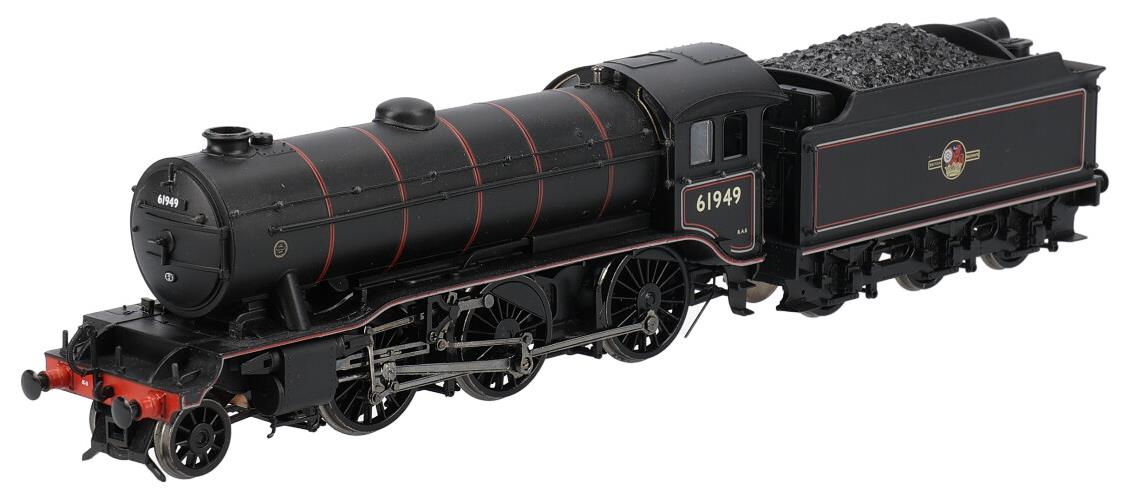 32-277-P01 BACHMANN K3 61949 BR lined black, late crest, stepped tender -BOXED