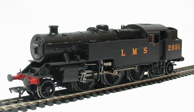32-875 BACHMANN Class 4MT Fairburn 2-6-4 tank 2691 in LMS black DCC Ready. 8-pin socket  - BOXED