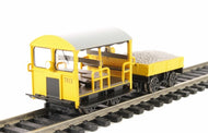 32-992 BACHMANN Wickham Trolley Car BR Engineers 'Yellow' -BOXED
