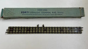 HD-EDBT1 Terminal straight rail one per box - BOXED