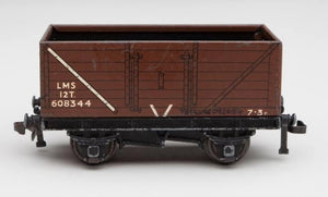 HD-32055 HORNBY DUBLO 7 Plank 12T wagon LMS 608344 - UNBOXED