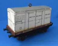 HD-32088 HORNBY DUBLO BR Low Sided Wagon with Meat Container B459325 - UNBOXED
