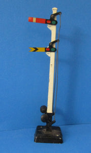 HD-32131 HORNBY DUBLO Double Arm Upper Quadrant  Signal  - UNBOXED