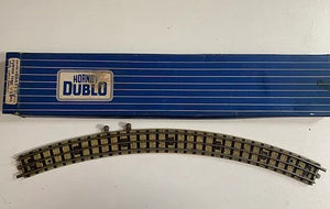 HD-32216 Hornby Dublo EDA2T Large Radius terminal curved rail, 1 in box - BOXED