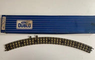 HD-32216 Hornby Dublo EDA2T Large Radius terminal curved rail, 1 in box - BOXED