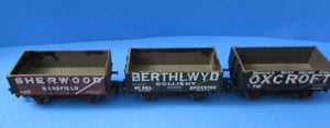 33-026CT BACHMANN  Coal Traders Classics: "BERTHLWYD COLLIERY", "SHERWOOD" and " OXCROFT" - BOXED