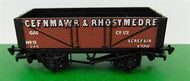 33-051 BACHMANN 5 Plank Wagon 12 in "Cefnmawr & Rhosymedre" Red Livery - BOXED