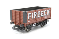 33-100K  BACHMANN 7 Plank Wagon 787 in 'Firbeck' Bauxite Livery - Limited Edition for Geoffrey Allison - BOXED