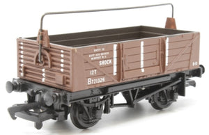 33-225 BACHMANN 12 Ton Hybar Shock Absorbing used wagon B721326 in BR Brown Livery - BOXED