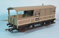 33-301 BACHMANN 20 ton toad brake van "Bristol West Depot" in BR light grey livery  - UNBOXED