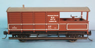 33-301C-K01 BACHMANN  20 Ton toad brake van W17390 in BR bauxite (Westbury RU) - KADEE - UNBOXED