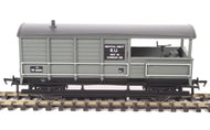 33-306D BACHMANN 20 Ton "Toad" Brake Van, BR Grey - BOXED