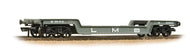 33-878A BACHMANN 45 Ton Bogie Well Wagon LMS grey
