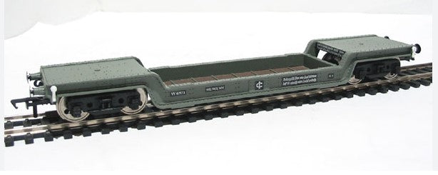 33-901C BACHMANN 45 Ton Bogie Well Wagon - BR Grey - BOXED
