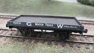 33-951-K01 BACHMANN 1 Plank 12 Ton Wagon 70031 in GW Dark Grey livery - KADEE - UNBOXED