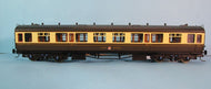 34-052-K01 BACHMANN GWR Collett 60ft 3rd Class Coach 1115 Great Western Chocolate and Cream - KADEE - UNBOXED