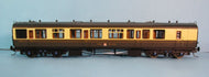34-076-K01 HORNBY Collett 60ft 1st/3rd brake-end coach 6543 / 6600 in GWR chocolate & cream - KADEE - UNBOXED